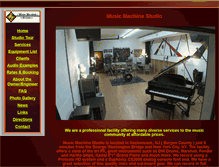Tablet Screenshot of musicmachinestudio.com